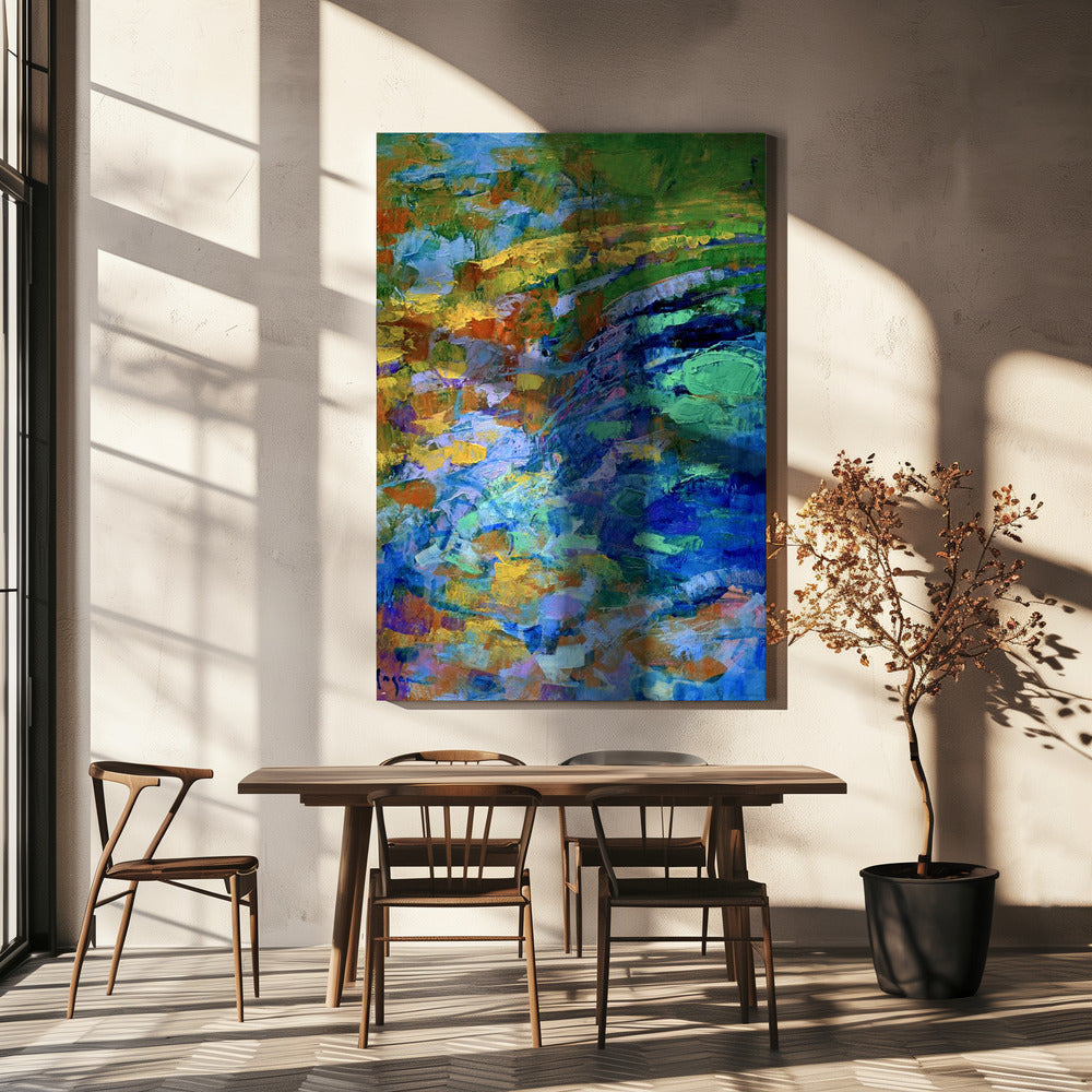 Bunte Reflexionen | Leinwand
