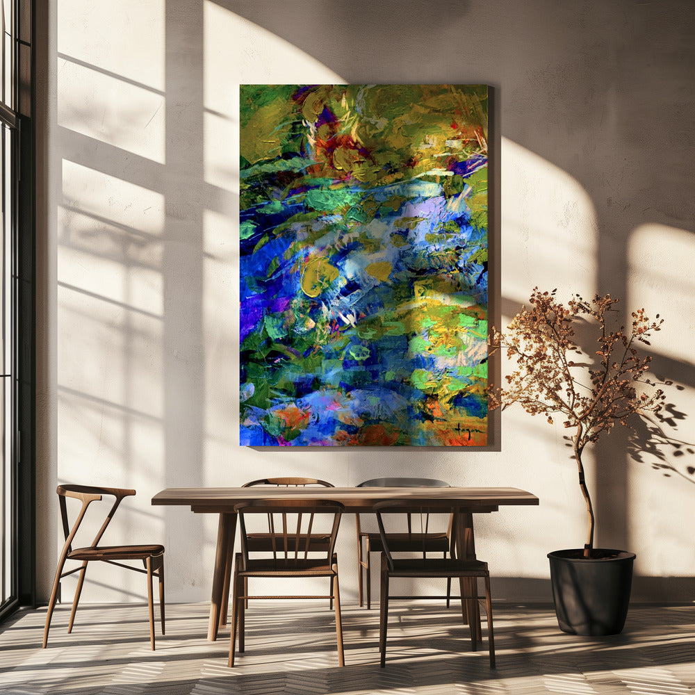 Naturinspirierte Landschaft | Leinwand