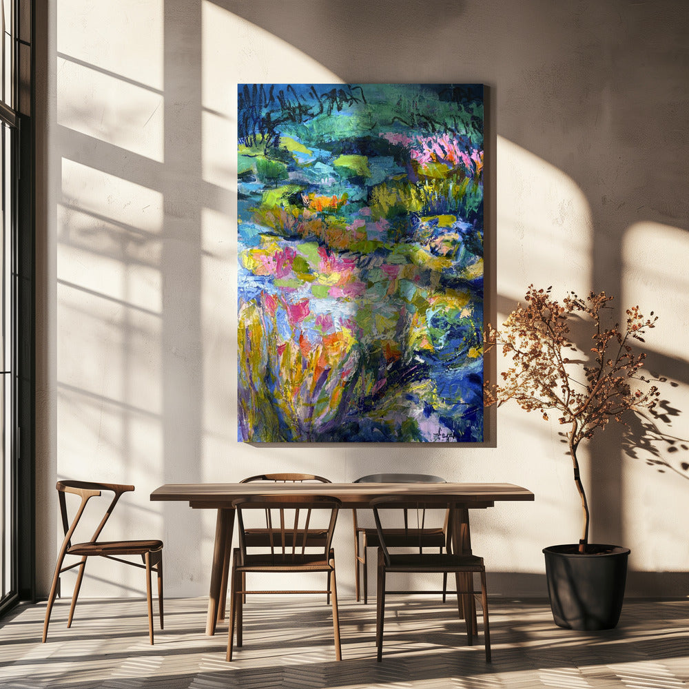 Bunte Reflexionen | Leinwand