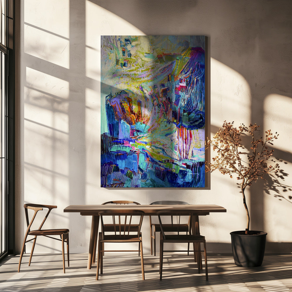 Naturinspirierte Landschaft | Leinwand