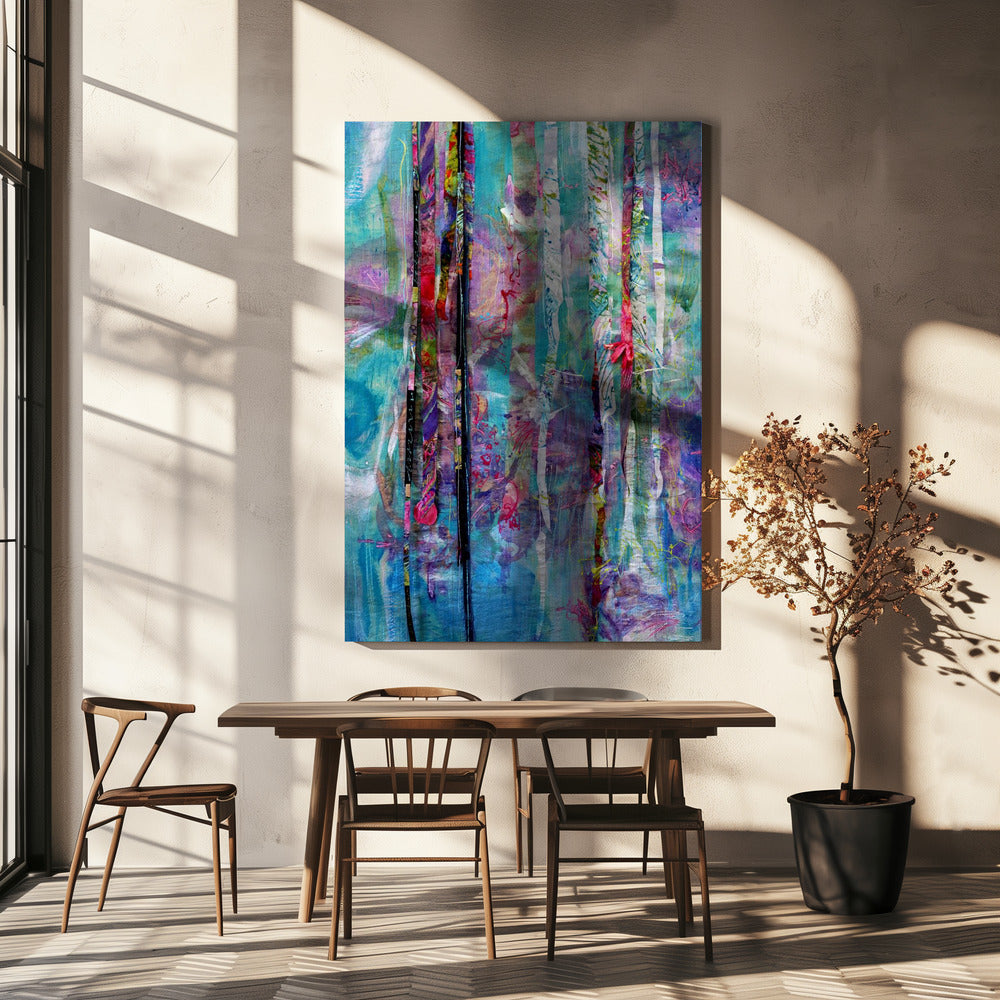 Bloom shimmers park | Canvas