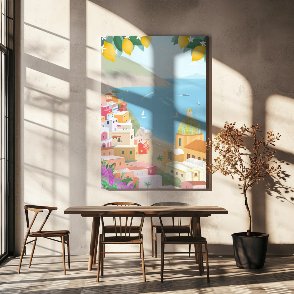 Positano, Italien | Leinwand