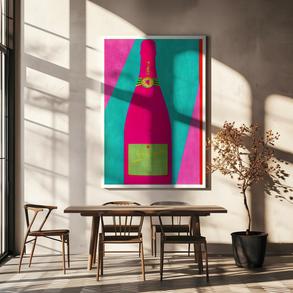 Pink Champagne | Canvas