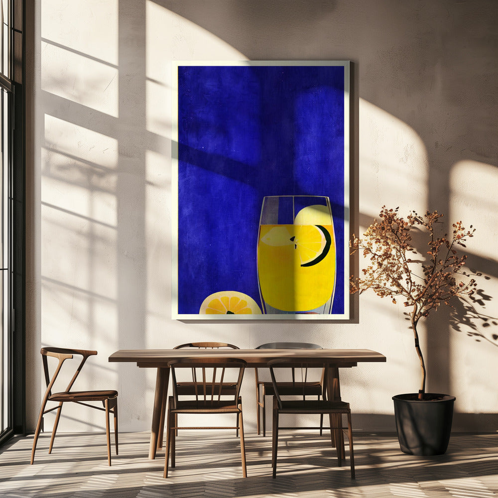 Eiskalte Limonade | Leinwand