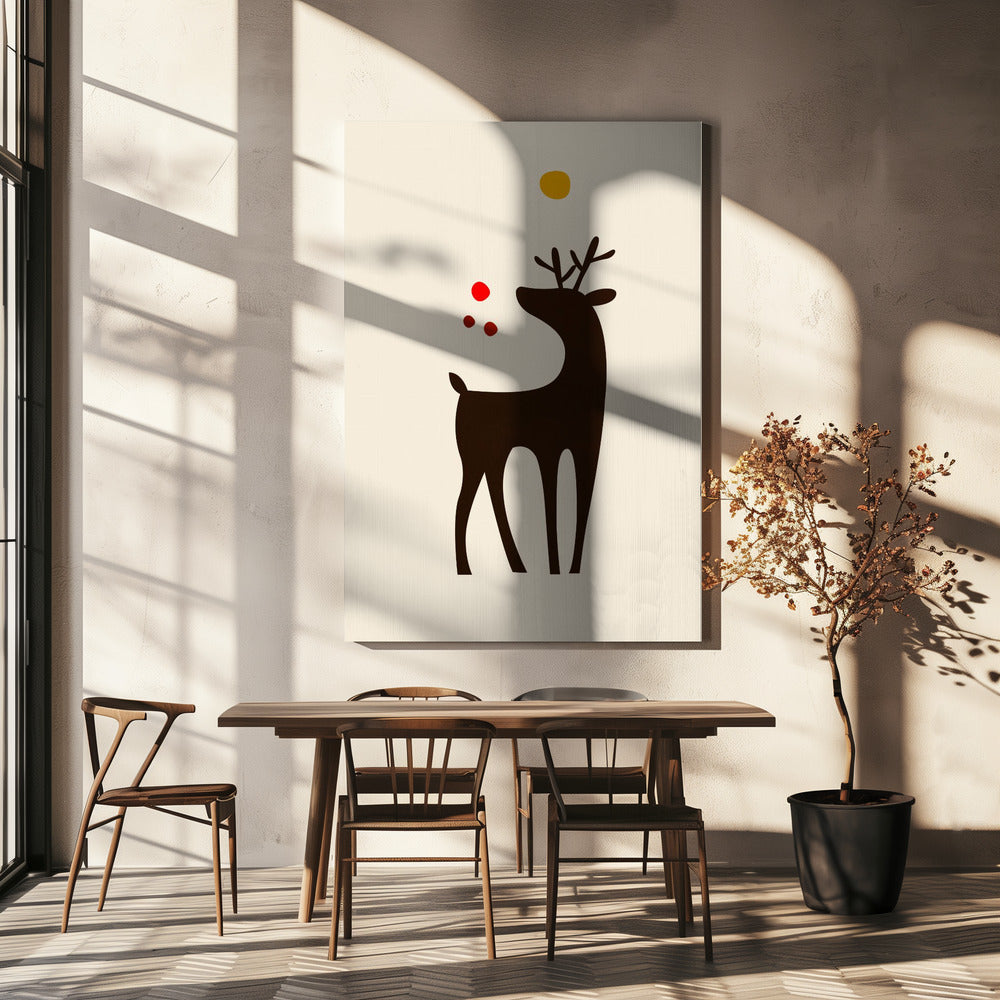 Rudolph sucht seine Nase | Leinwand