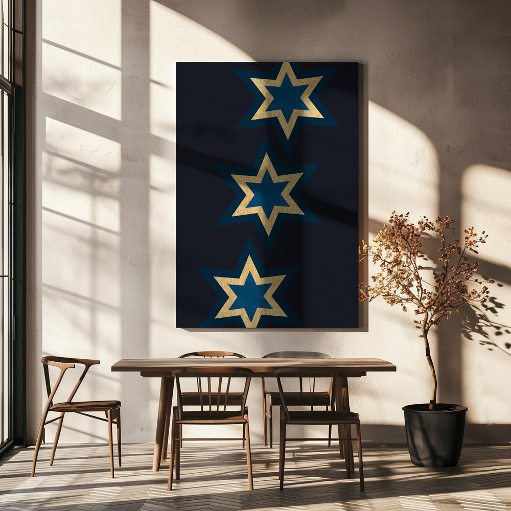 Helle Lichter als Wegweiser (Vers 2) | Leinwand