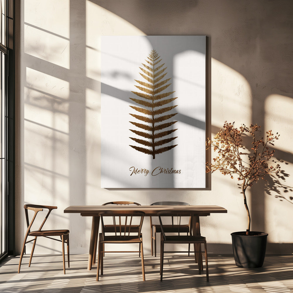 Frohe Weihnachten | Leinwand