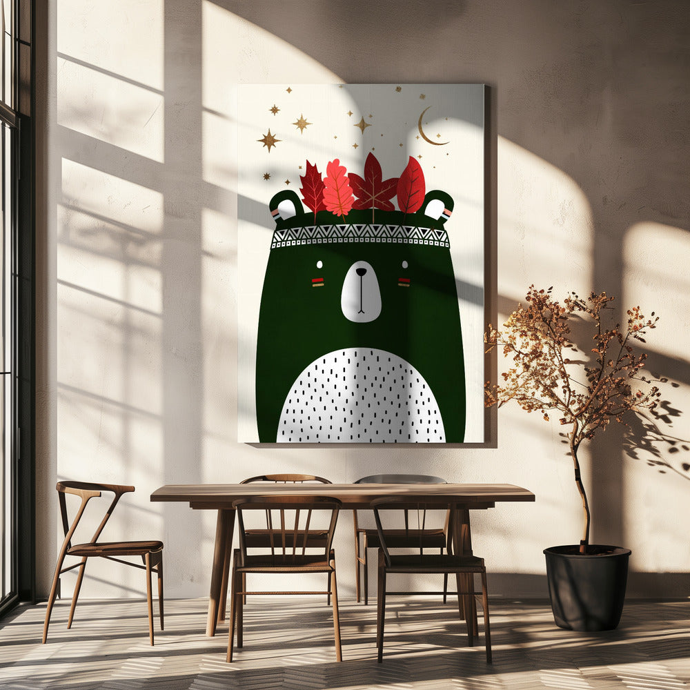 Kann Weihnachten kaum erwarten (Vers. 1) | Leinwand