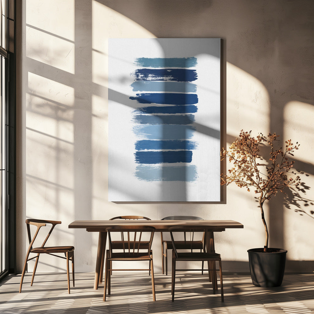 Ombre Blue | Canvas