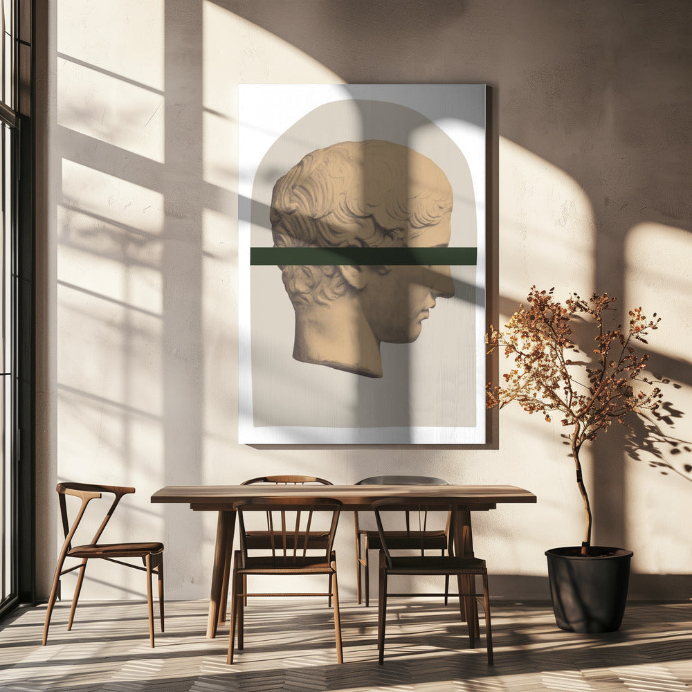 Ancientmanarchwhite Größe 11x14 | Leinwand