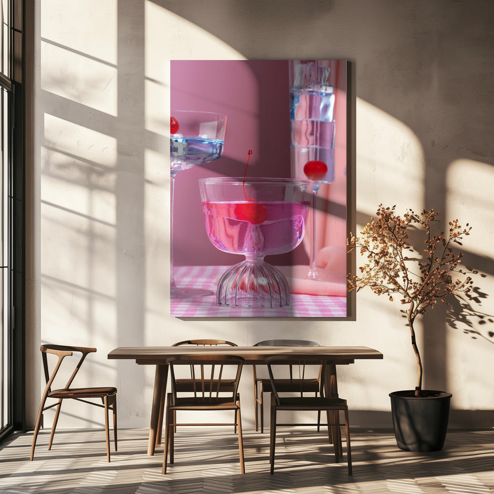 Pinke Party | Leinwand