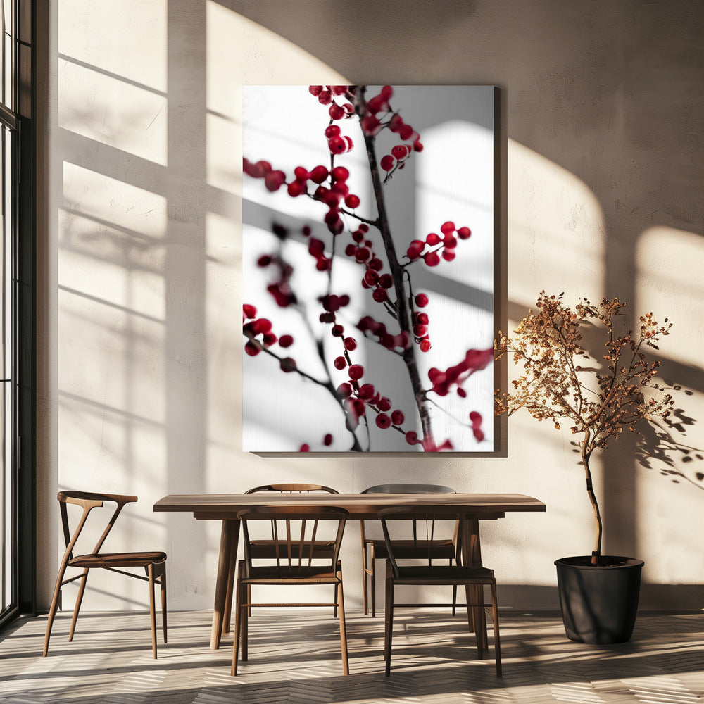 Rote Beeren 1 | Leinwand