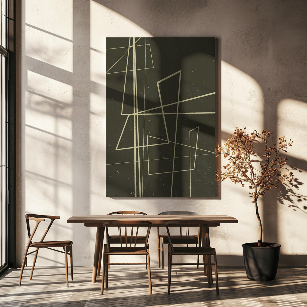 Geometrische Symphonie | Leinwand