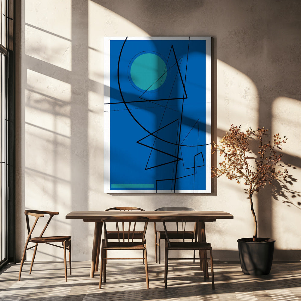 Geometrische Symphonie | Leinwand