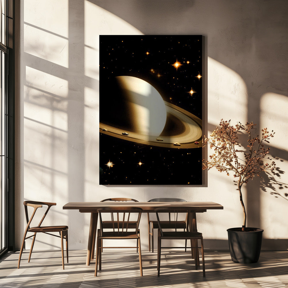 Saturn Riders II | Leinwand