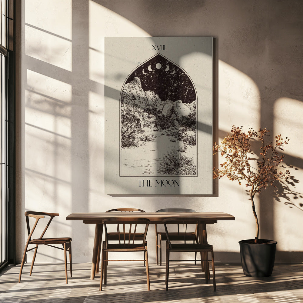 Der Mond | Leinwand