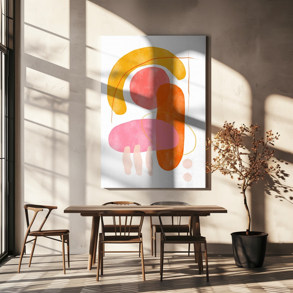 Lebendige Harmonie | Leinwand