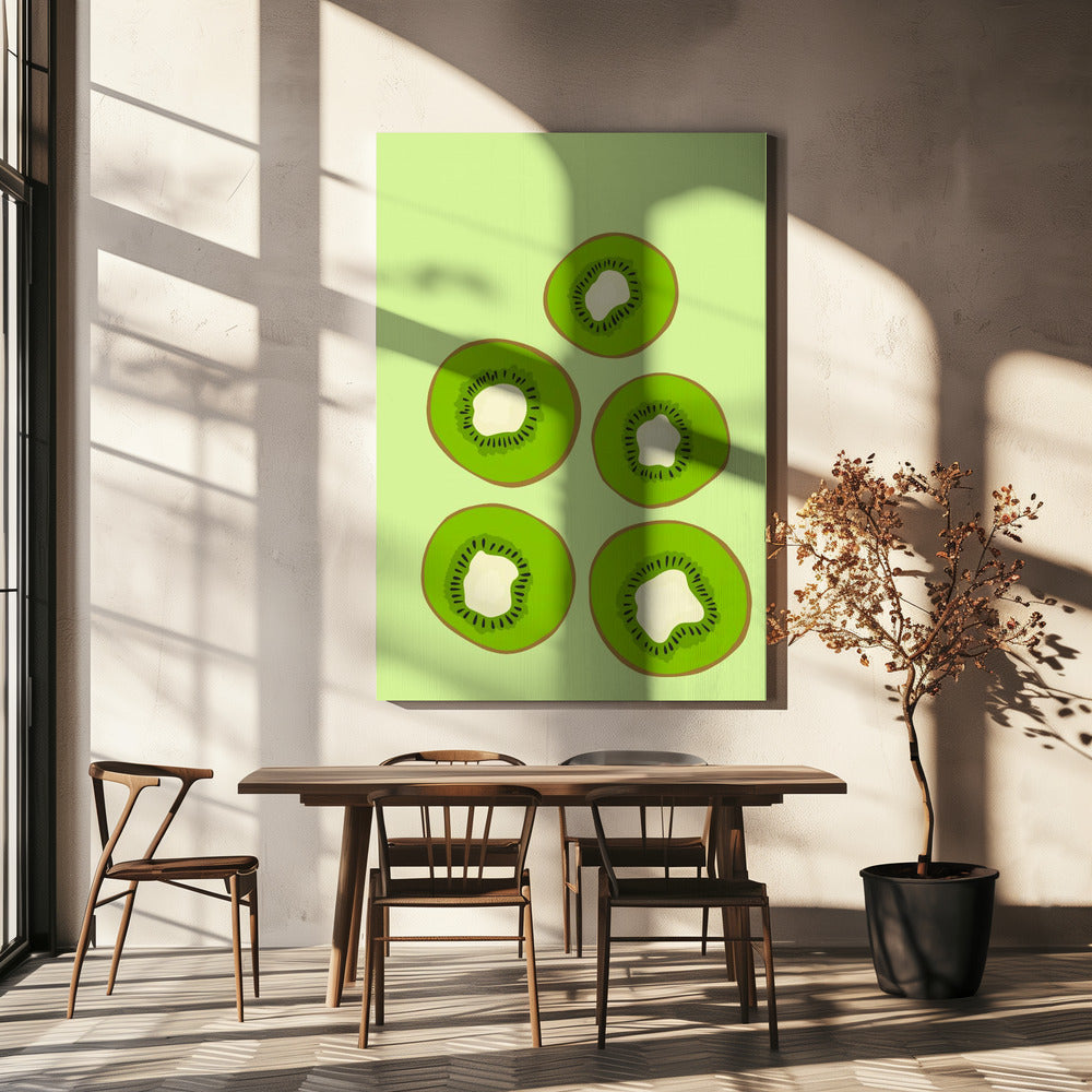 Kiwi Delight | Leinwand