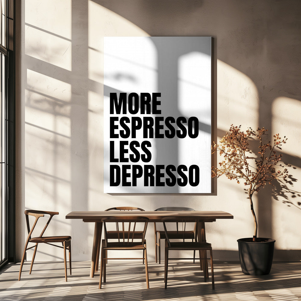 Espresso Uplift | Leinwand