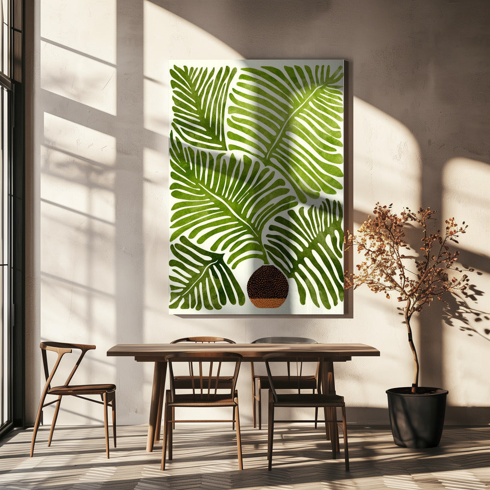Sommerfarn | Leinwand