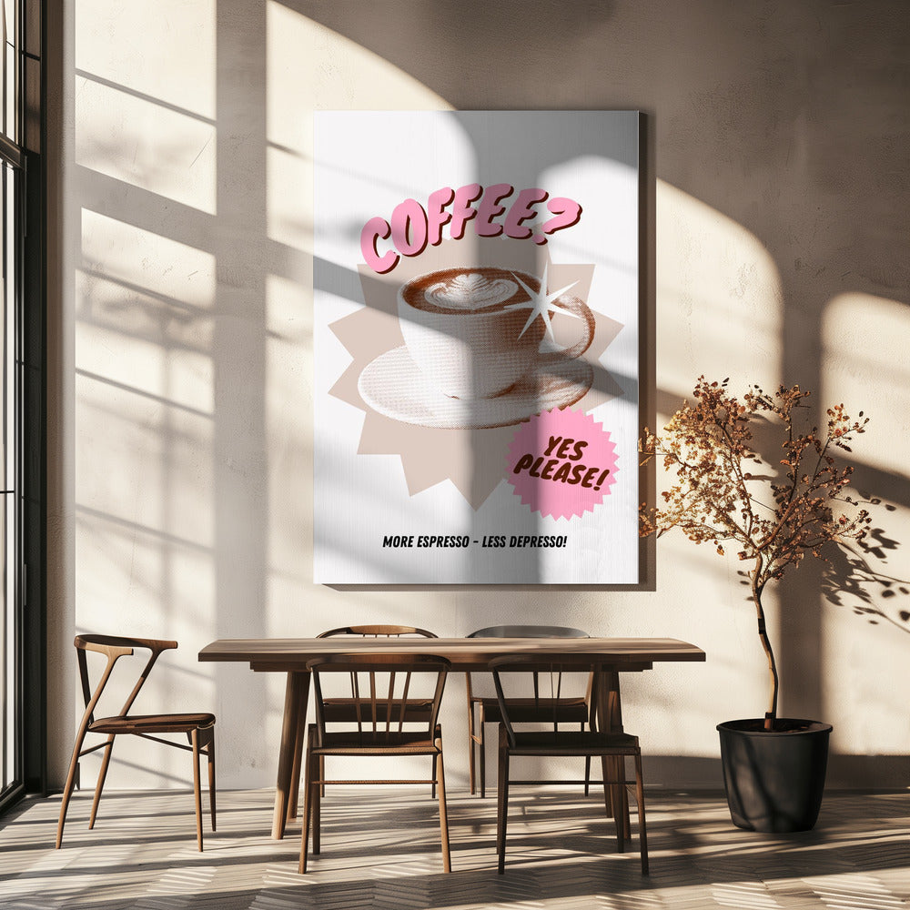Tasse der Freude | Leinwand