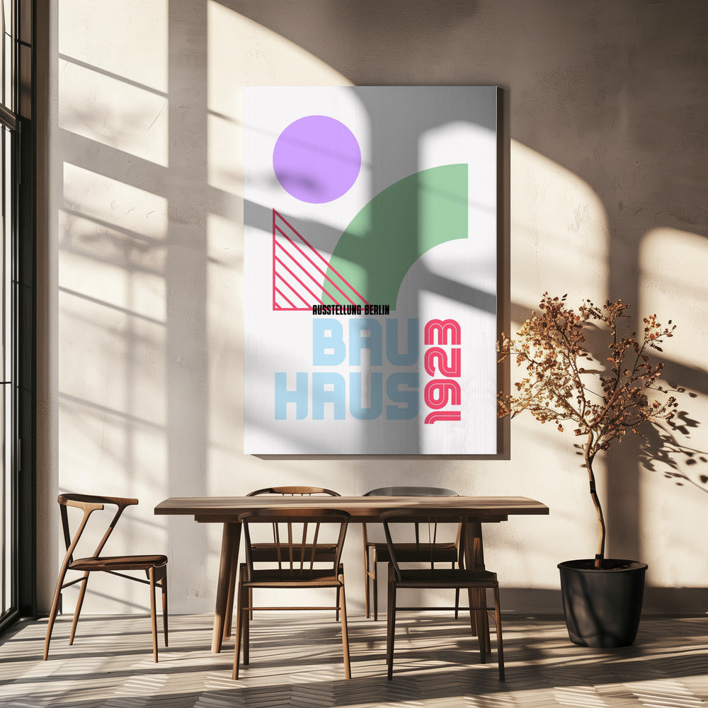 Bauhaus Geometrie | Leinwand