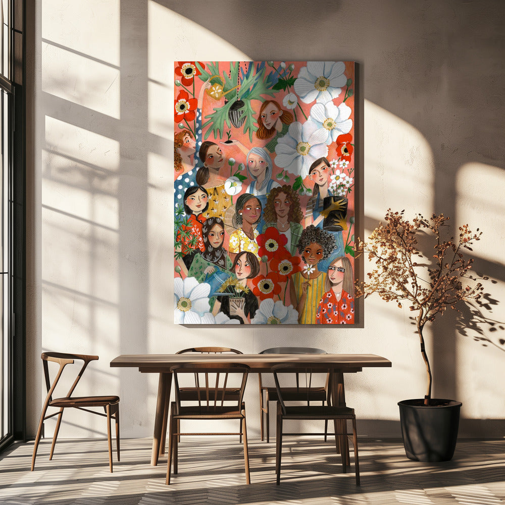 Internationale Frauen | Leinwand
