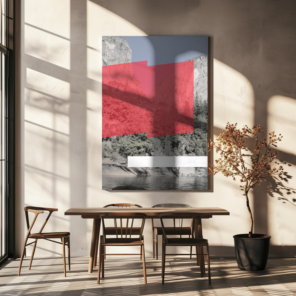 Crimson Peaks | Leinwand