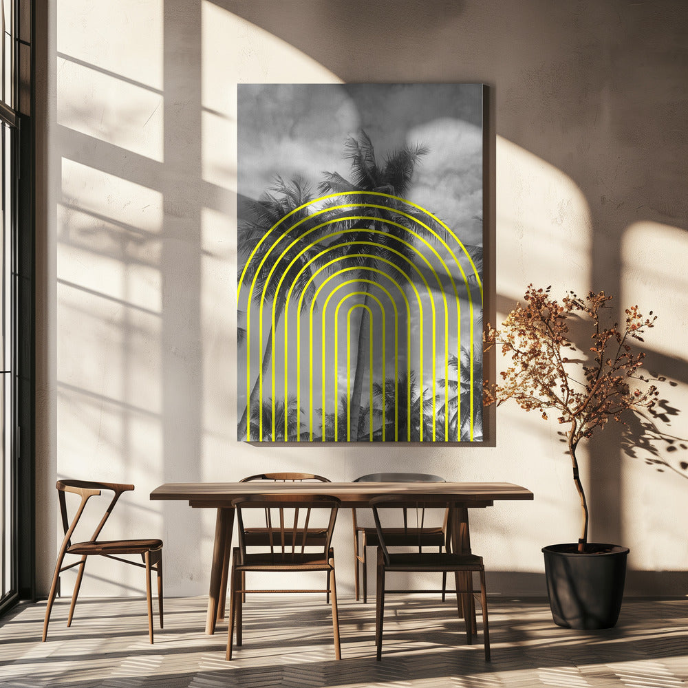 Tropische Echos | Leinwand
