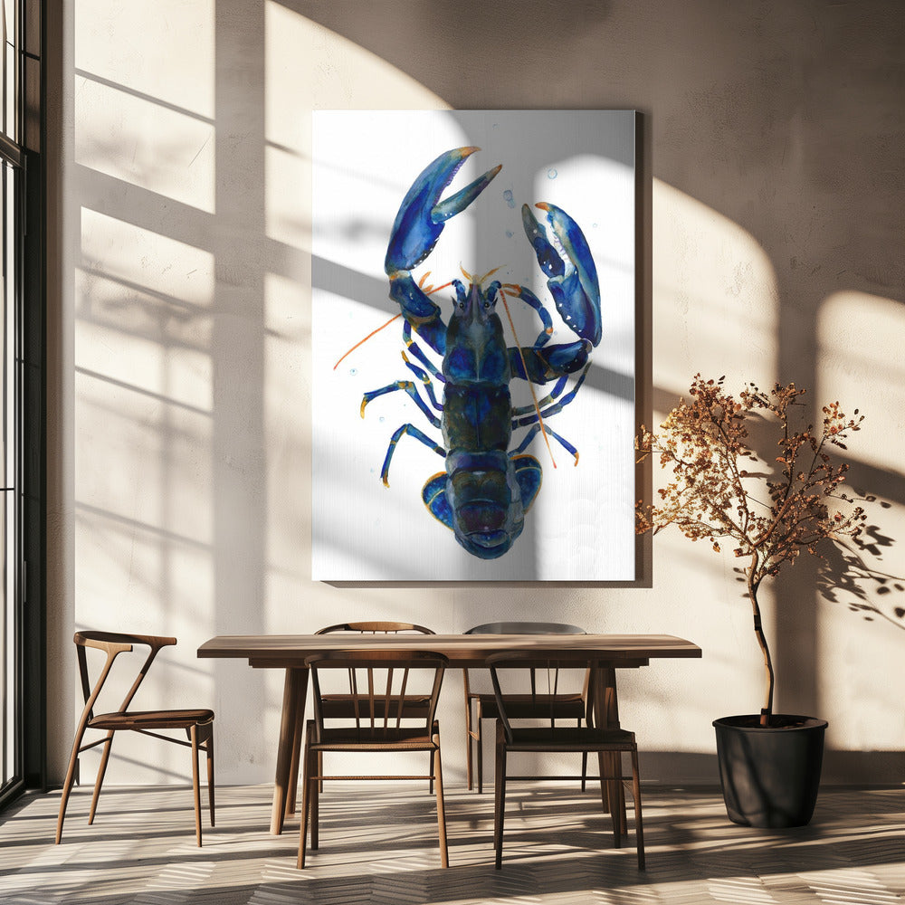 A Blue Lobster | Canvas