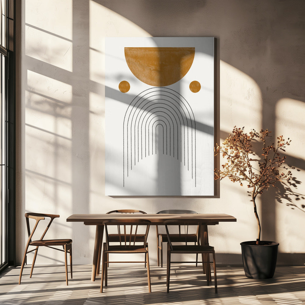 Geometrische Harmonie | Leinwand