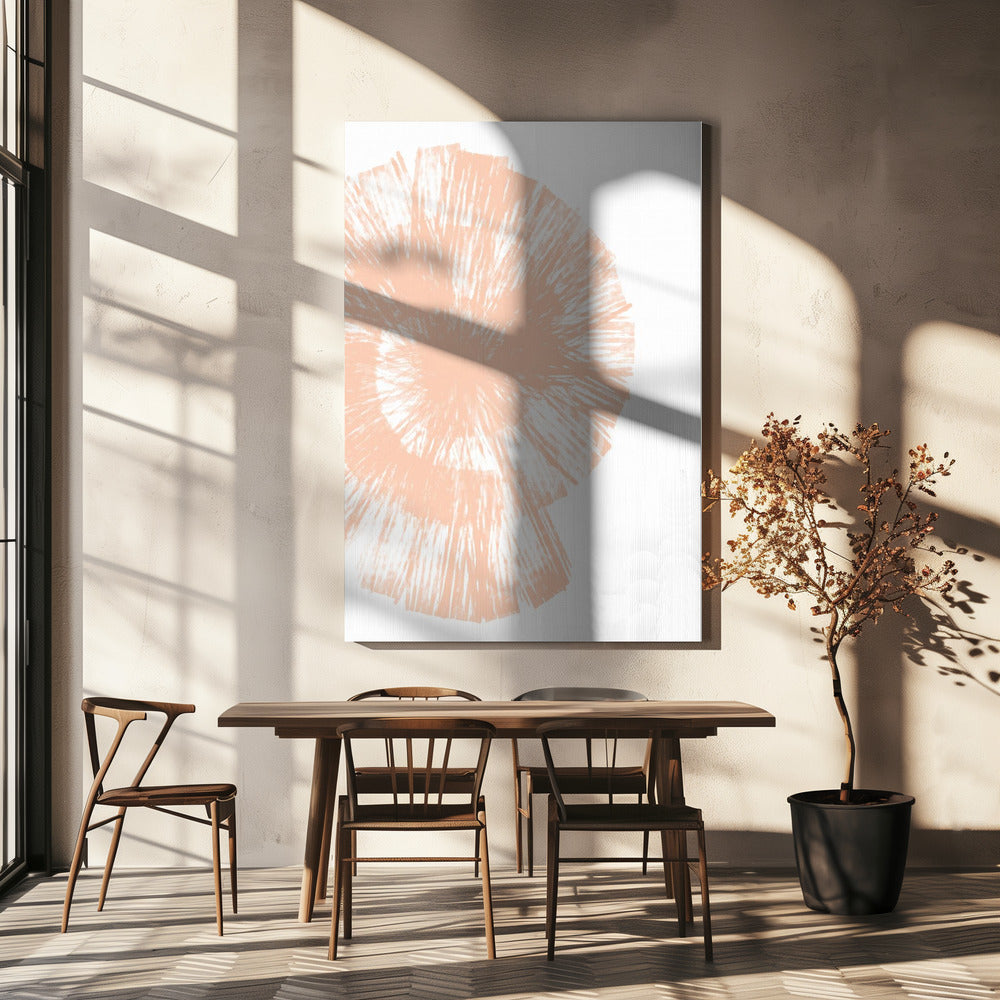 Pfirsichschale | Leinwand