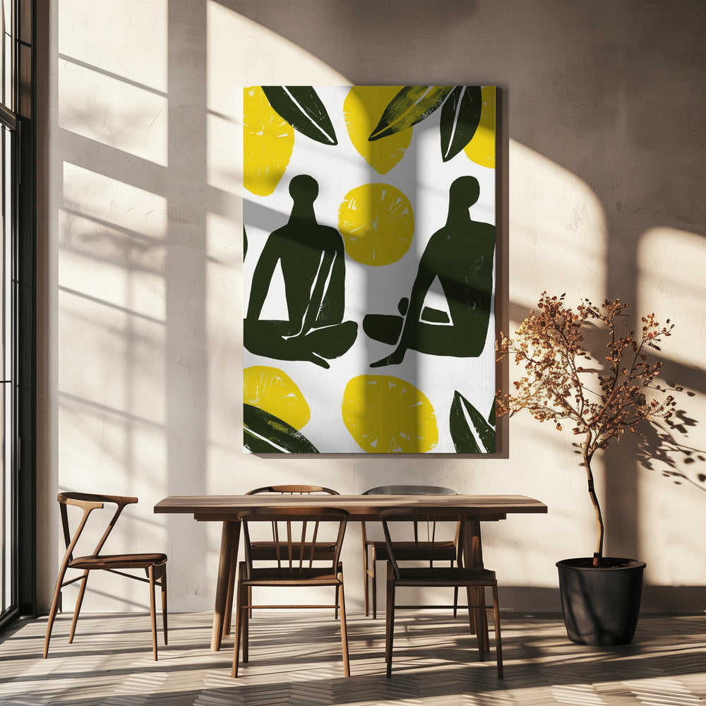 Zitronenmeditationen | Leinwand