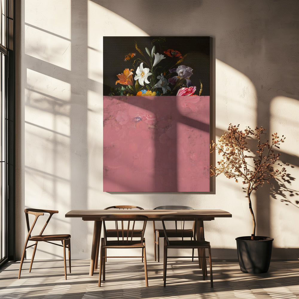 Moderner Blumenstrauß Nr. 2 | Leinwand