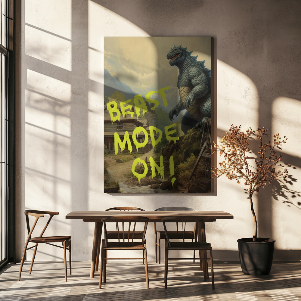 Biestmodus an | Leinwand