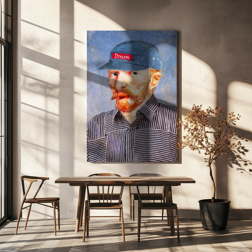 Hipster Vincent | Leinwand