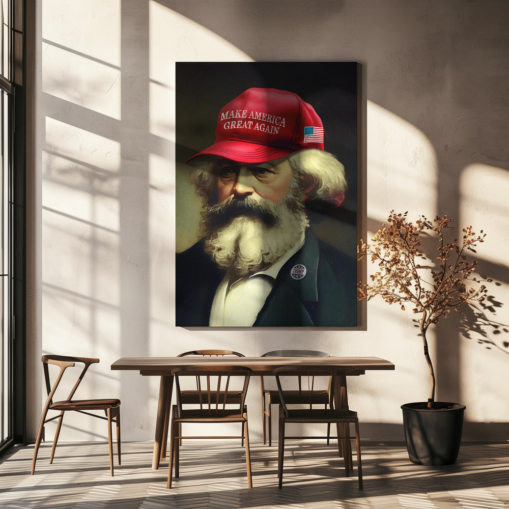Karl Great Again | Leinwand