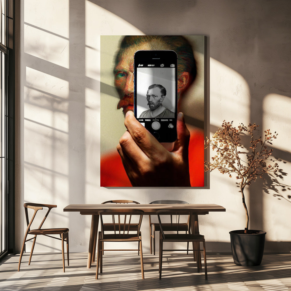 Zeig dir mein Selfie | Leinwand
