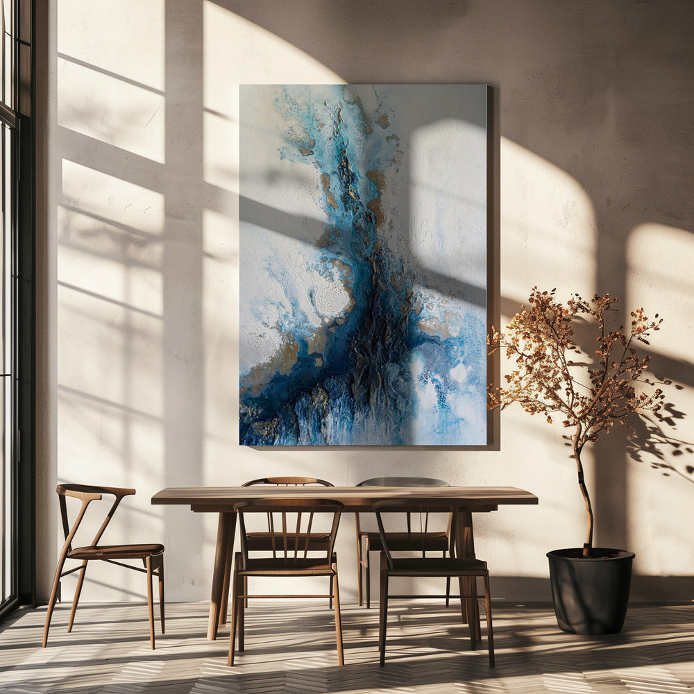 Küstenreliefkunst - Veröffentlichung | Leinwand