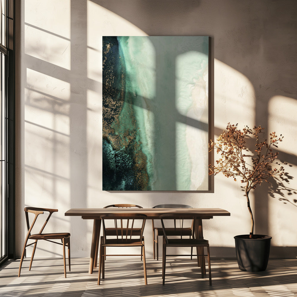 Inviting Peaceful -Jade Waters | Canvas