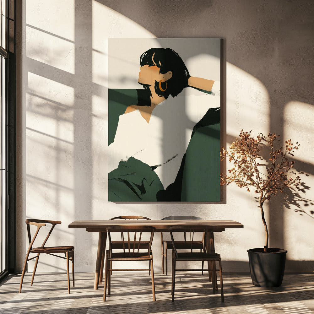 Ruhige Eleganz | Leinwand