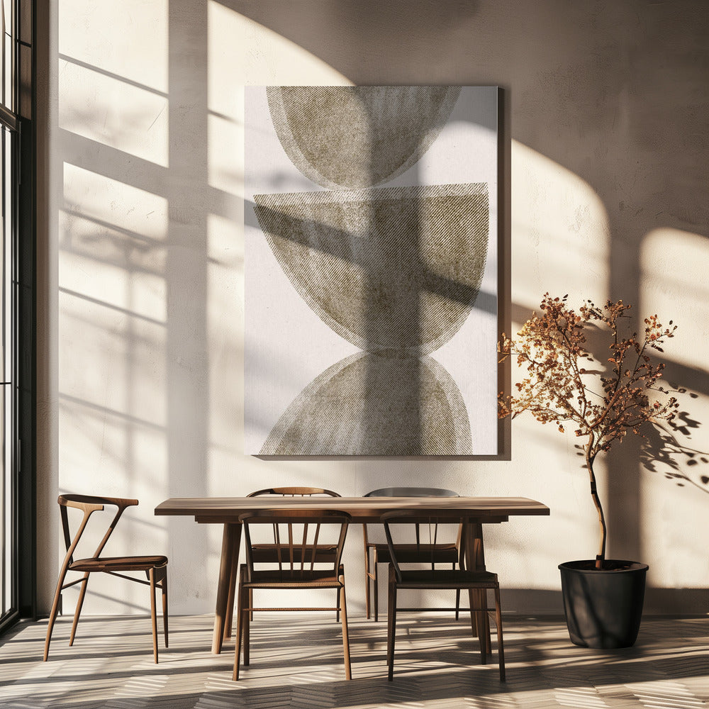 Curved Reflections | Canvas