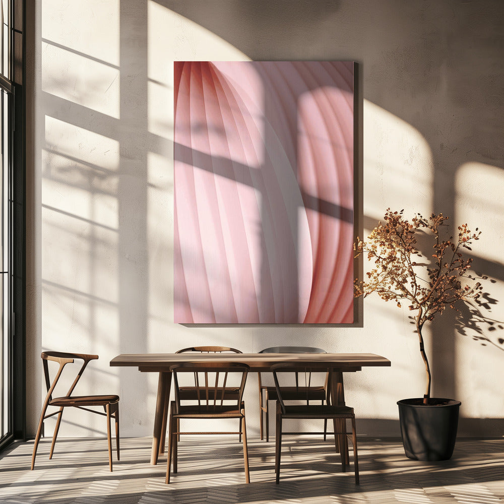 Pfirsichrosa | Leinwand