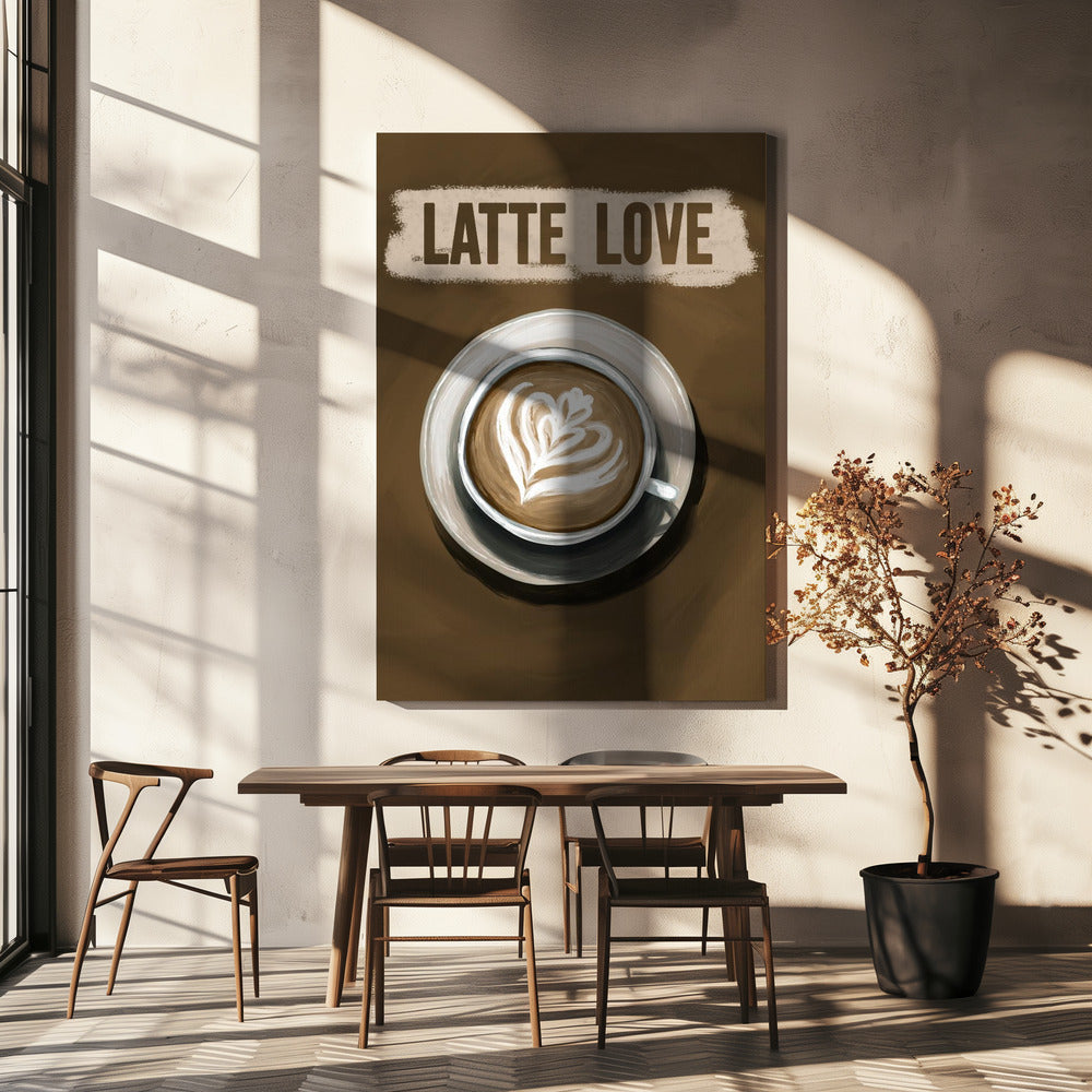 Latte Love | Canvas