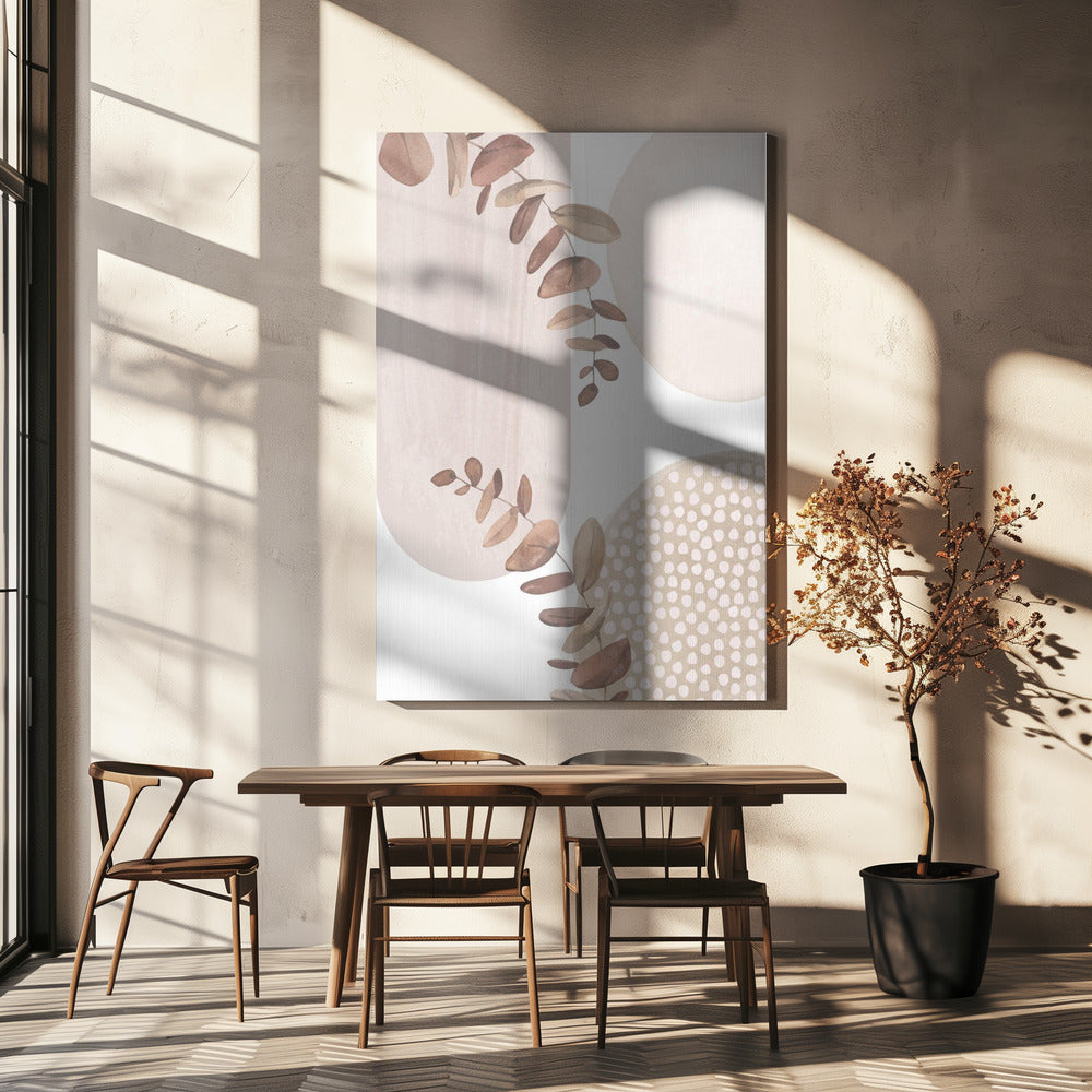 Boho in Neutral 3 | Leinwand