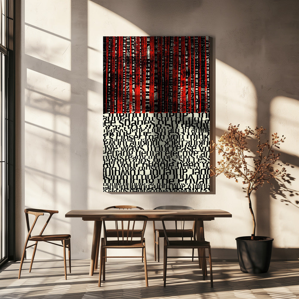 Fragmentierte Texturen | Leinwand