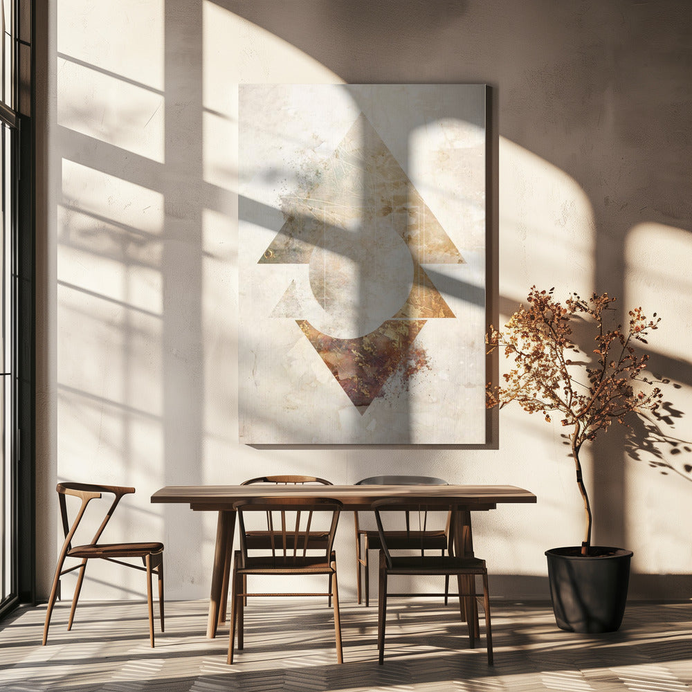 Geometrische Illustration 01 | Leinwand