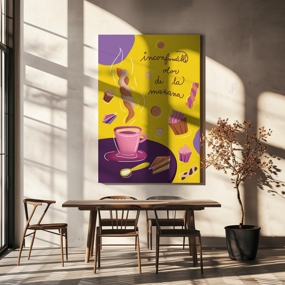 Unverwechselbares Gelb | Leinwand