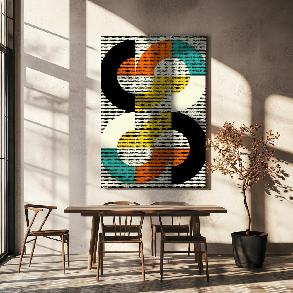 Geometrische Symphonie | Leinwand