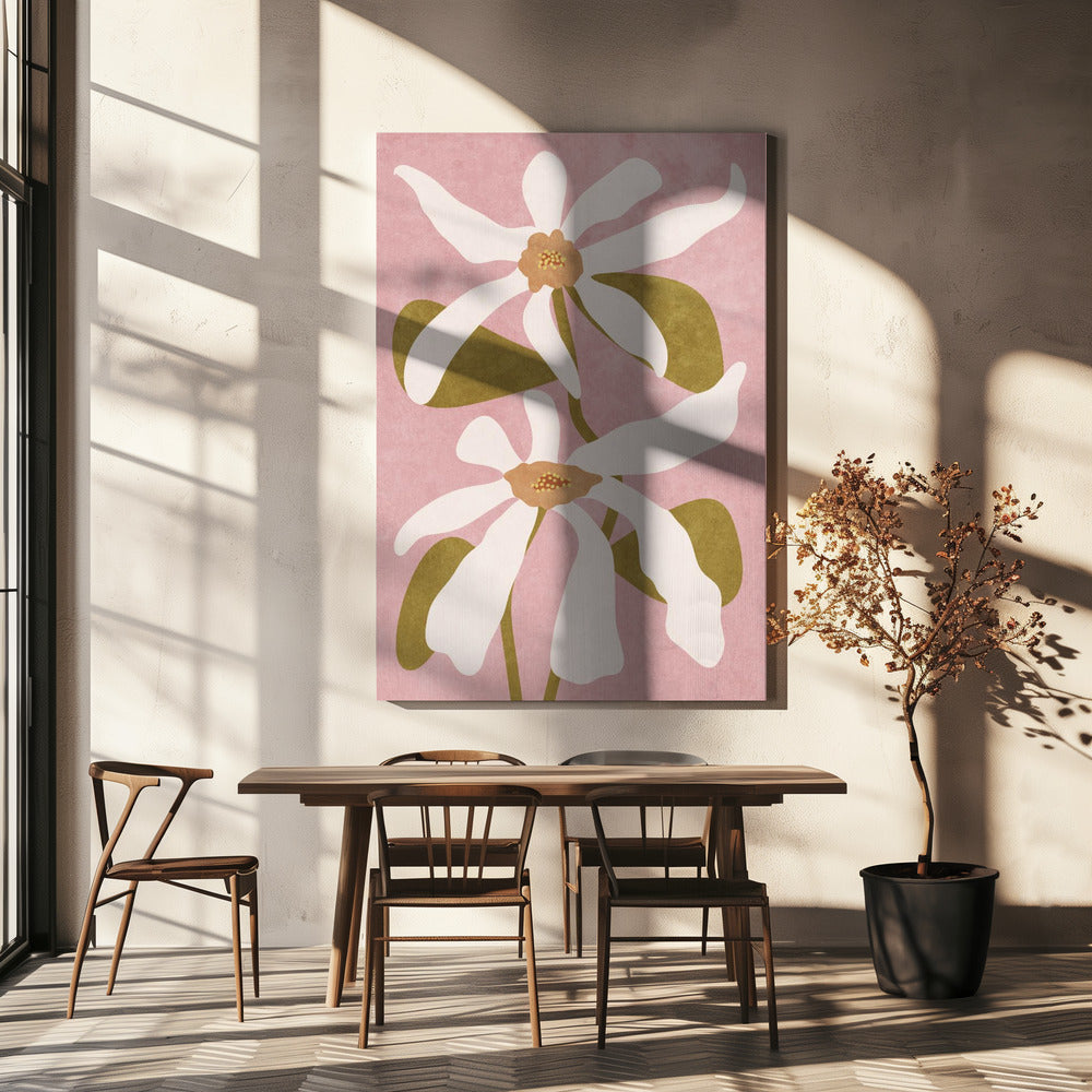 Abstrakte Blumen I | Leinwand